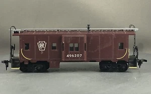 Athearn - Pennsylvania - Bay Window Caboose + Wgt & Windows # 496207 w/Kadees - Picture 1 of 6