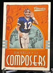 2018 Panini Classics Composers #24 Jim Kelly Buffalo Bills - Picture 1 of 2