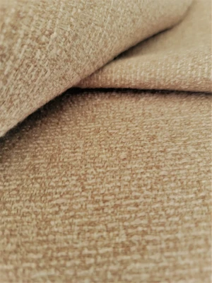 TAUPE MOCHA WOVEN CHENILLE 1.5 yrd.piece Upholstery Fabric - Image 1 of 3