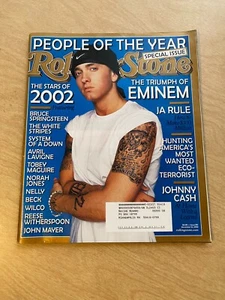 Rivista Rolling Stone numero 911 12 dicembre 2002 Eminem Hives Beyonce Nelly Vines - Foto 1 di 3