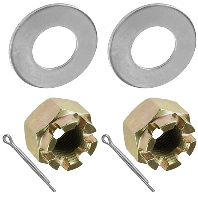 2x Clutch Washer & Rear Axle Nut for Polaris Trail Boss 350L 2x4 4x4 1990-1993 - Image 1 of 4