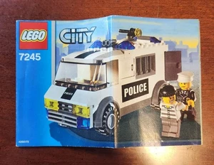 LEGO Bedienungsanleitung - Set 7245 Police Van - GEBRAUCHT - Bild 1 von 2