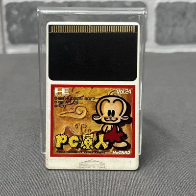 PC Genjin (PC Engine, 1989) JAPANESE Turbografx HuCard - US Seller - Ships Fast - Image 1 of 2