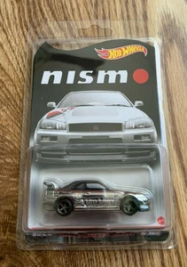 Nissan Skyline GT-R (BNR34) GTR R34 Nismo #7168 2022 exclusivo de Hot Wheels RLC - Imagen 1 de 8