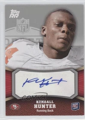 2011 Topps Rising Rookies Rookie Auto Kendall Hunter #113 Auto RC - Image 1 of 2