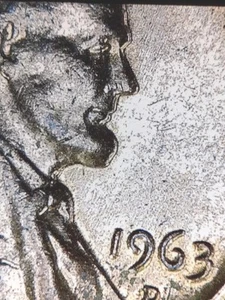 1963-D Lincoln Memorial Red Double Die Obverse  ***1963-D*** + - Picture 1 of 14