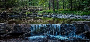 Immagine digitale natura cascata foto fotografia download carta da parati arte  - Foto 1 di 2