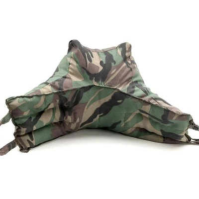 Camo Unfilled Empty  Bean Bag Support Lens Camera Outdoor Watching Photo Video - Image 1 of 4