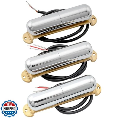 Artec Alnico 5 Guitar Lipstick Pickups Single Coil Neck Middle Bridge Pickups - Image 1 of 4