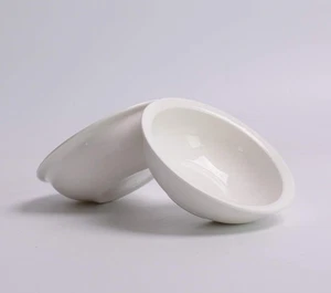 2 Stück Keramik Wechselnäpfe für erhöhte Katzennäpfe, erhöhtes Haustier, Futterautomat - Bild 1 von 7