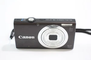 Canon Powershot A2400 IS Digital Compact Camera Working w/ Canon 5x IS Zoom Lens - Picture 1 of 6