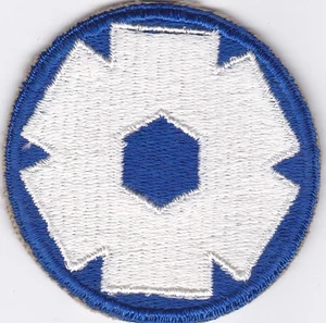 WW2 US Army 6th Service Command Uniform Shoulder Patch, No Glow - Picture 1 of 2