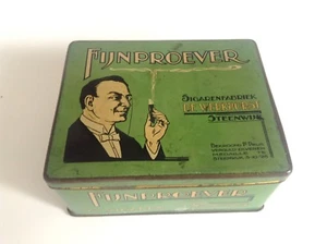Ancienne boite en métal fer Cigares Fijnproever - Picture 1 of 7