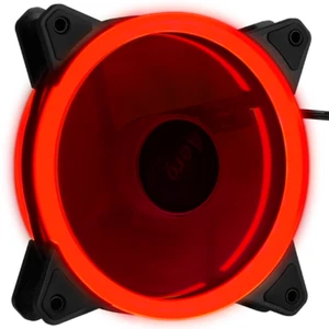 Aerocool Rev RED Ventola da 120mm con illuminazione ad anello Dual Led - Imagen 1 de 4