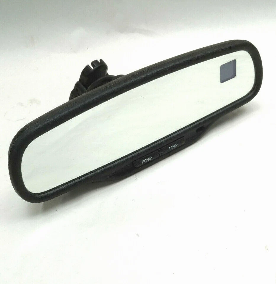 2003-2009 Chevy Silverado Sierra Tahoe Rear View Mirror Compass Temp Auto Dim  - Image 1 of 4