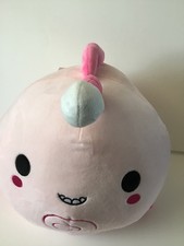 smoko light up pillow 12” Diameter Pink angler fish brand new