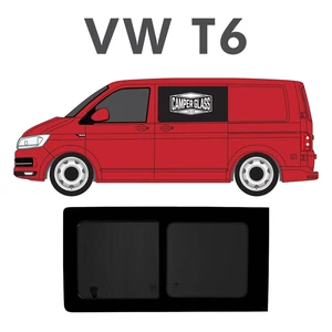 Ventana de privacidad corredera lateral del pasajero Transporter T5-T6.1 2003-actual - Imagen 1 de 1