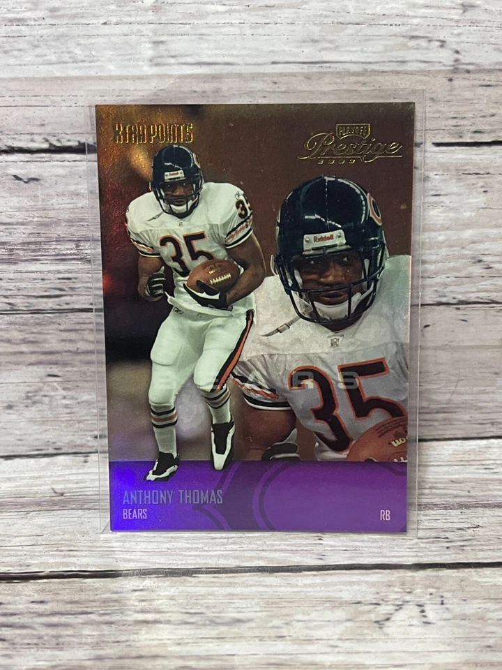 2003 Playoff Prestige Xtra Points Purple #23 Anthony Thomas  /100 - Image 1 of 1
