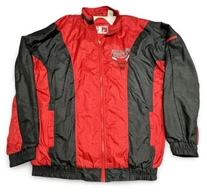 Vintage 90’s Carl Banks Chicago Bulls windbreaker 2XL XT Official NBA - Picture 1 of 6