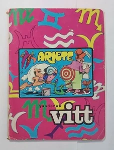 35190 Quaderno scolastico 78 - Jacovitti Vitt Zodiaco - Ariete Toro - Picture 1 of 7