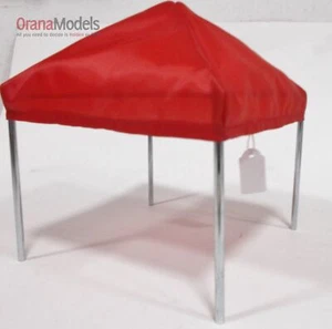 1:24 Gazebo Kit (Chrome Frame) American Diaroma * AD77587 - Picture 1 of 3