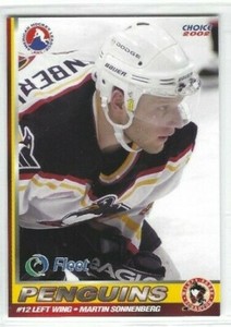 2001-02 Wilkes-Barre/Scranton Penguins (AHL) Martin Sonnenberg