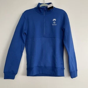Skate top unisex Nike SB x Fly Streetwear 1/2 zip in pile DQ7312-480 taglia XS - Foto 1 di 8