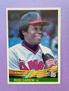1984 Donruss Baseball Rod Carew #352 HOF Los Angeles Angels - Picture 1 of 2