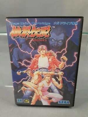 SEGA MEGADRIVE MEGA DRIVE MD Garou Densetsu Fatal Fury NTSC-J Japanese Boxed - Image 1 of 3