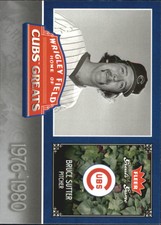 2006 Greats of the Game Cubs Greats Chicago Cubs Baseball Card #BS Bruce Sutter