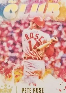 2021 Panini Diamond Kings The Club PETE ROSE Cincinnati Reds TC-11 - Picture 1 of 3
