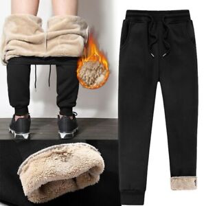 Pantalon chaud d'hiver homme avec doublure thermique et fonctionnalité extérie