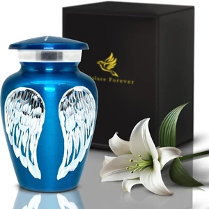 Small Urn for Human Ashes - Handcrafted Keepsake Urns for Ashes for Women & Men - Picture 1 of 12