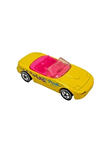 Hot Wheels Mazda Miata MX-5 1990 Yellow Diecast Toy Car Vintage - Picture 1 of 5