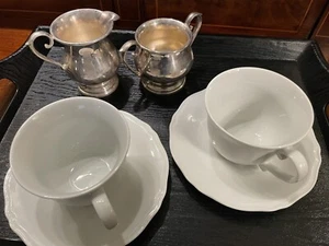 HOTEL SILVER HOLLOWARE PETITE SALSA SCIROPPO BROCCA APERTA CIOTOLA DI ZUCCHERO lotto di borsa! - Foto 1 di 9