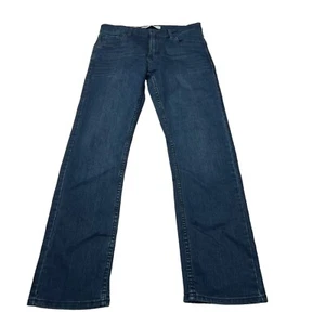 Levis 511 Slim Jeans Boys Size 16 Stretch Slim to Ankle Dark Blue Wash 28x28 - Picture 1 of 13