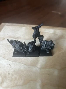 CLASSIC Warhammer Dwarf Command Group Metal - Rare & OOP - Citadel Dwarfs - Picture 1 of 4