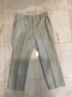 Vintage Corbin Men's Green Plaid Cheops Cotton Golf Pants Size 36x28