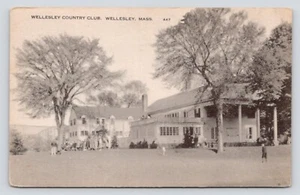 Putting Green Wellesley Country Club Wellesley Massachusetts c1953 Postkarte - Bild 1 von 4