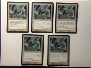 5x Samite Blessing LP 1998 Stronghold Vintage Magic Cards, FREE SHIPPING - Picture 1 of 2