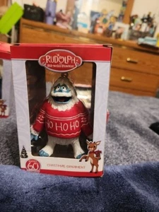 Kurt Adler Rudolph Movie The Abominable Snowmonster Christmas Ornament In Box - Picture 1 of 1
