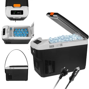 Lodówka turystyczna samochodowa TEESA z funkcją mrożenia 25L DC12/24V AC 230V - Foto 1 di 12