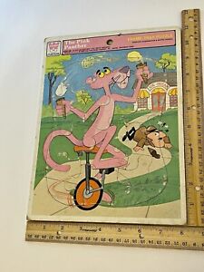 Vintage Puzzle Whitman The Pink Panther 1979 Frame Tray U.S.A.