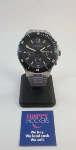 CALVIN KLEIN CK.26.1.34.0100 43MM STAINLESS STEEL QUARTZ WATCH - Picture 1 of 8