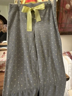 Pantalones de dormir Sonoma para damas/camisa de dormir suave transparente, talla m/talla 1X Arizona, gris Foto 1 de 4