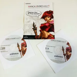 Manga Studio Debut 4 Complete PC & Mac Anime Comic Graphic Novel Cartoon Creator - Picture 1 of 6