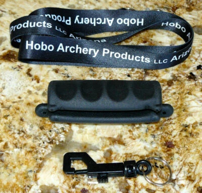 HOBO ARCHERY PRODUCTS The Best Silicon Arrow Bolt Puller Grip with Lanyard and Latch Crossbow