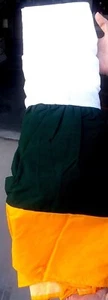 39 x 75 Twin Bedskirt Bed Ruffle Bedding Dan River Green Bay Packers Athletics - Picture 1 of 4