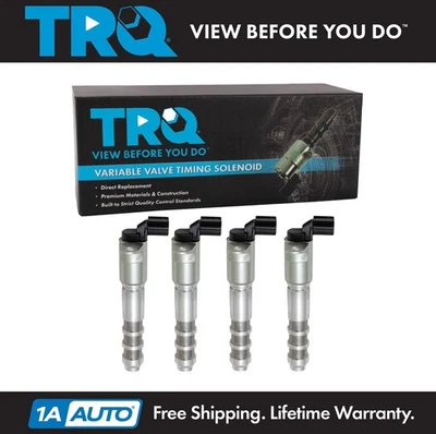 TRQ Variable Valve Timing Solenoid Set for Chevy Cadillac Buick GMC Pontiac - Image 1 of 4