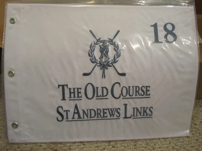 Prendedor de golf oficial St Andrews Old Course bordado bandera campeonato abierto Foto 1 de 3